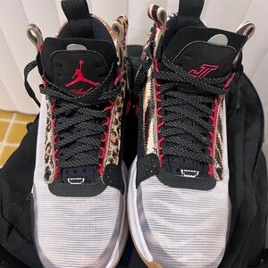 Size 7 Air Jordan 34 Jayson Tatum PE  Welcome To The Zoo  (DA1899-900) No Box